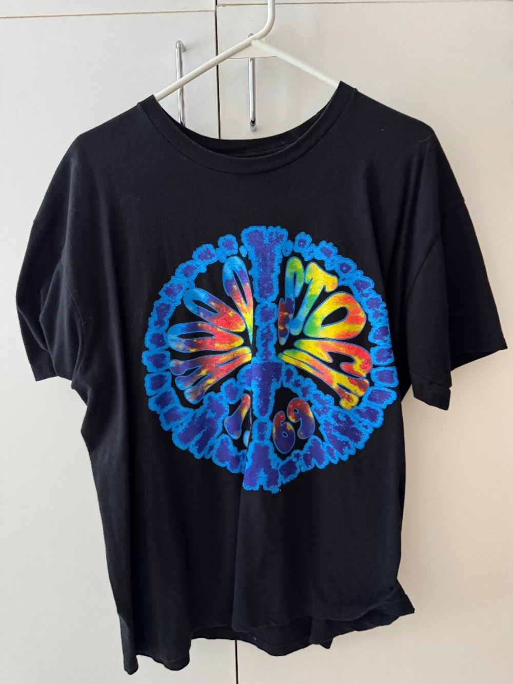 Vintage Vibrant WOODSTOCK 1969 tee shirt xls